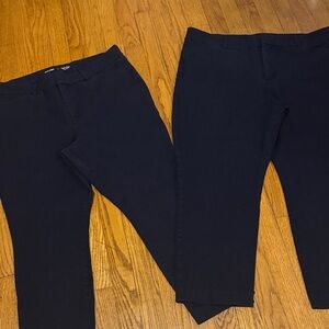 Navy blue Old Navy pixie pants